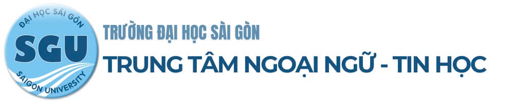 Trung tâm Ngoại ngữ – Tin học Trường Đại học Sài Gòn Logo